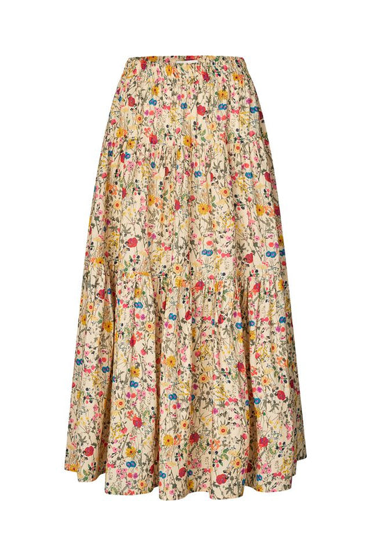 Lolly's Laundry Sunset Maxi Skirt Flower Print
