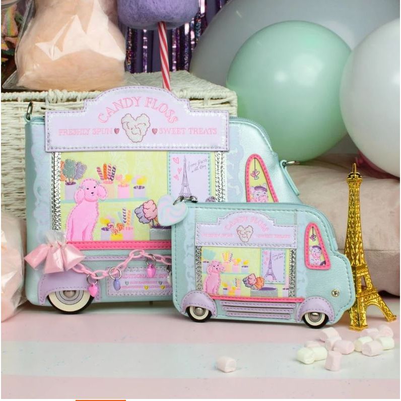 Vendula Candy Floss Cart Pouch Bag