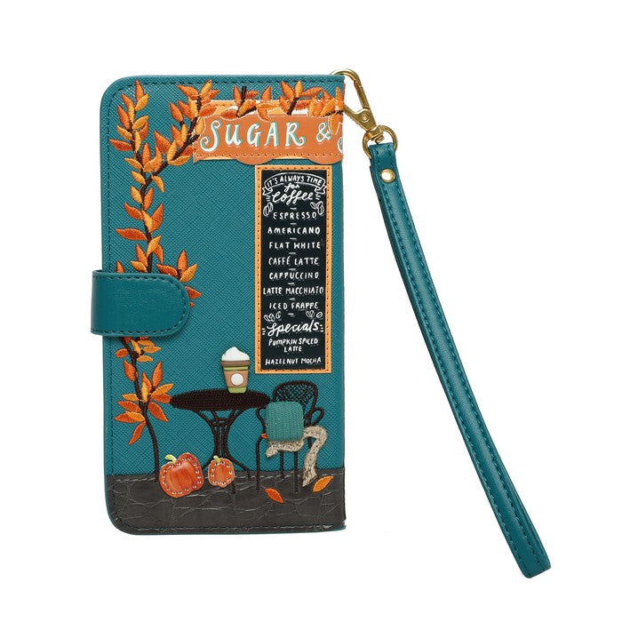 Vendula Sugar and Spice Coffee Shop Universal Flip Phone Case