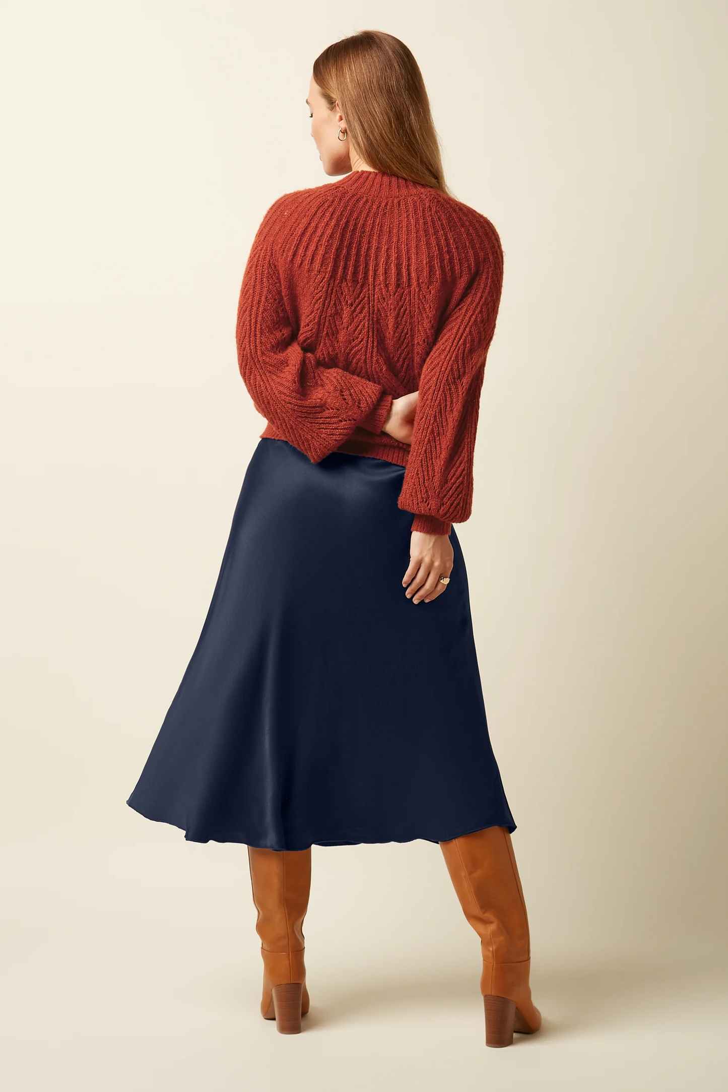 King Louie Bibi Skirt Satin