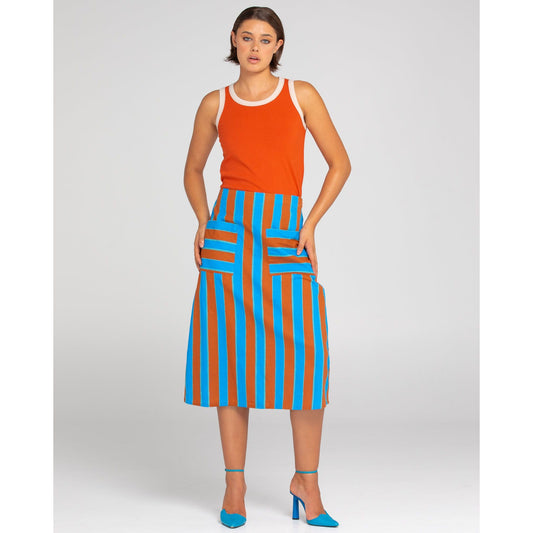 Boom Shankar Fay Skirt Cabana Stripe