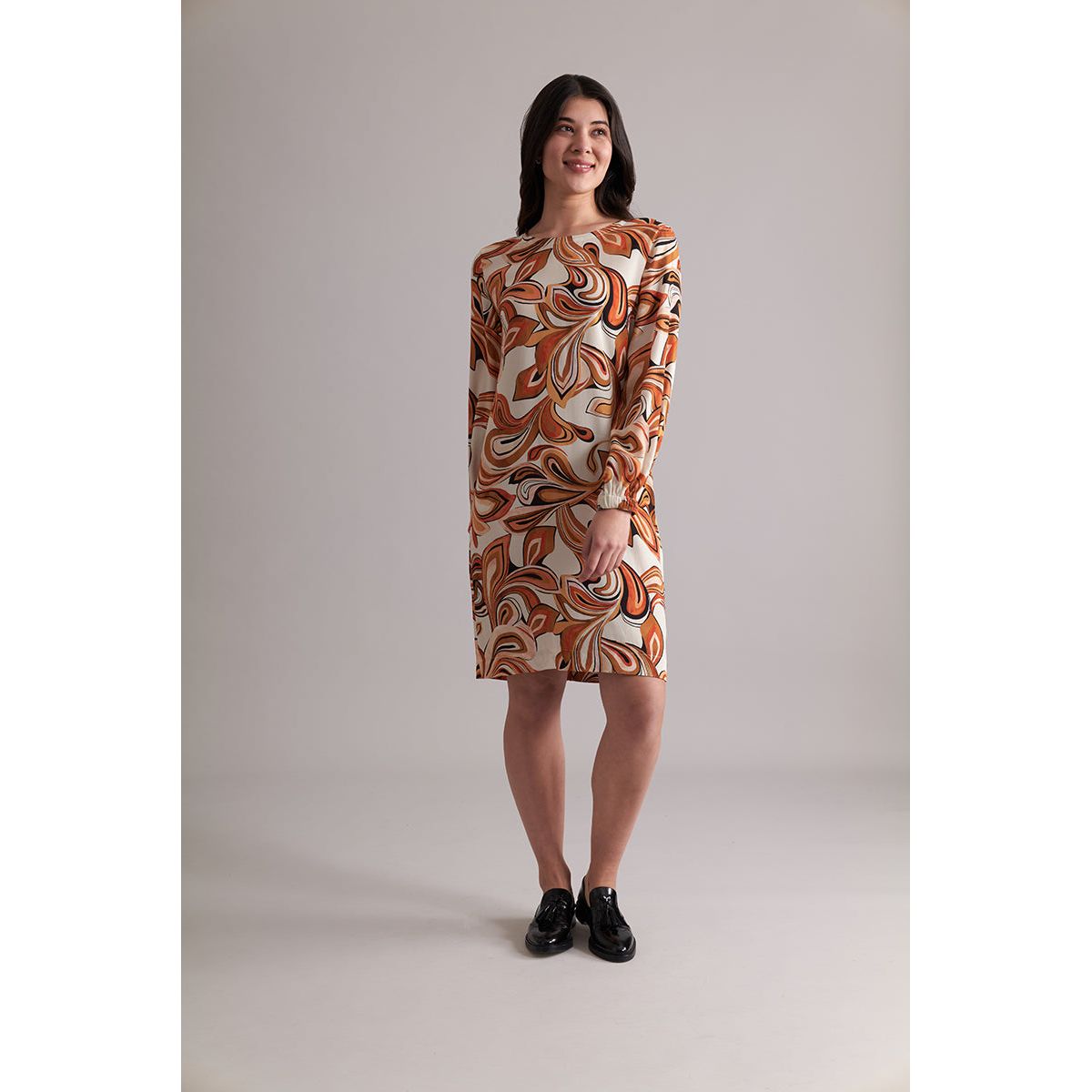 Foil Centre Shifting Gears Dress Boho Rhapsody