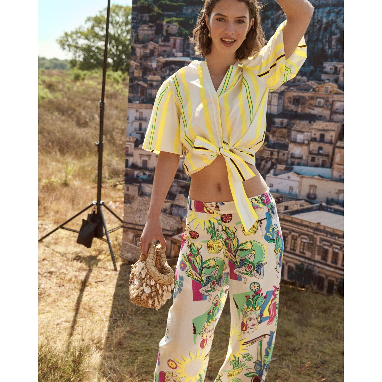 POM Sicilian love pants SP7818