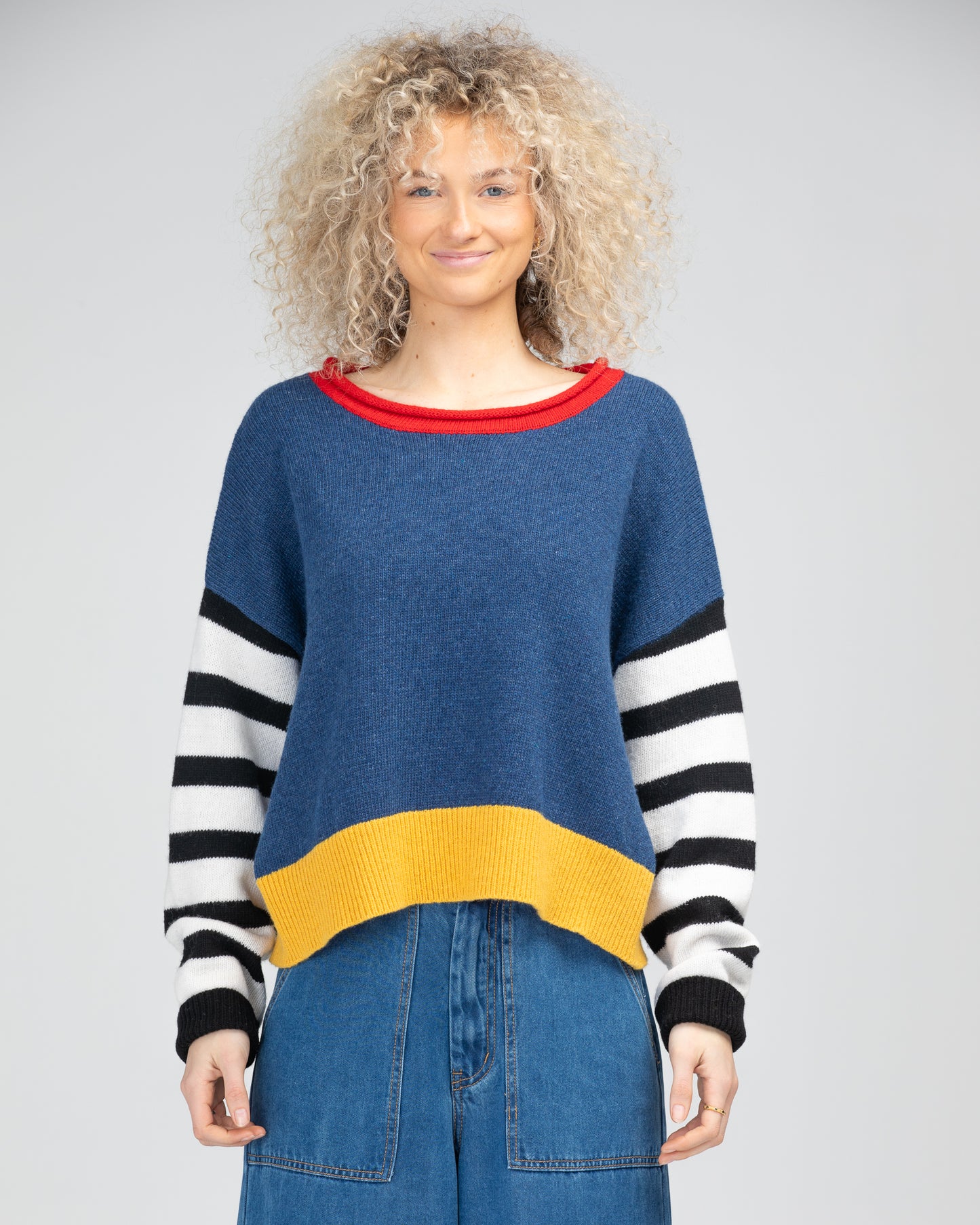 Boom Shankar Lucky Jumper Navy