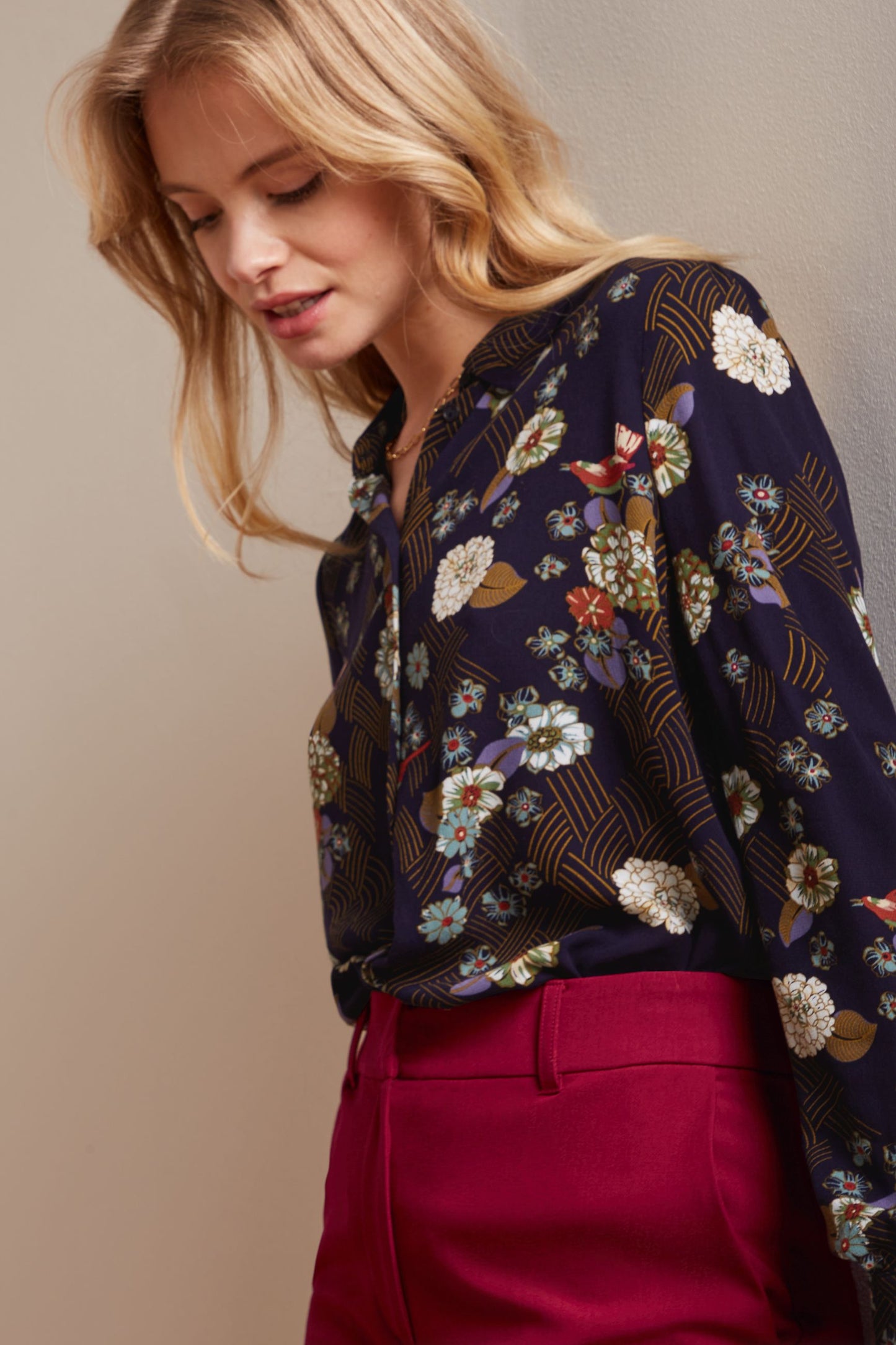 King Louie Maisie Blouse Rising