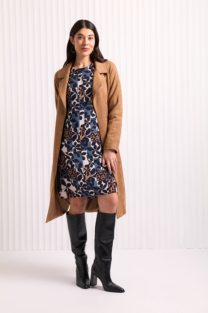 Foil Faux-Sure Trench (biscuit, blue steel or chalk)