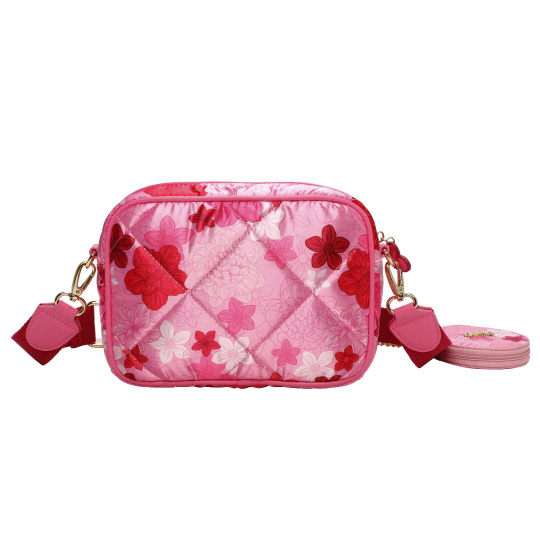 Vendula Pink Ribbon London Cats & Corgies Pink Camera Bag