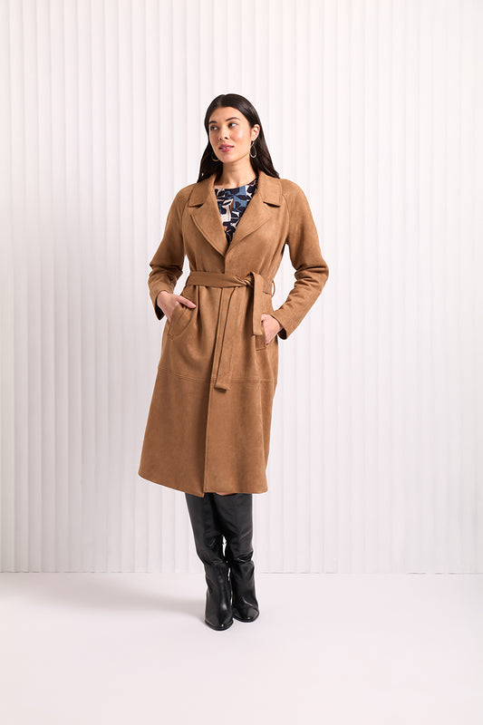 Foil Faux-Sure Trench (biscuit, blue steel or chalk)