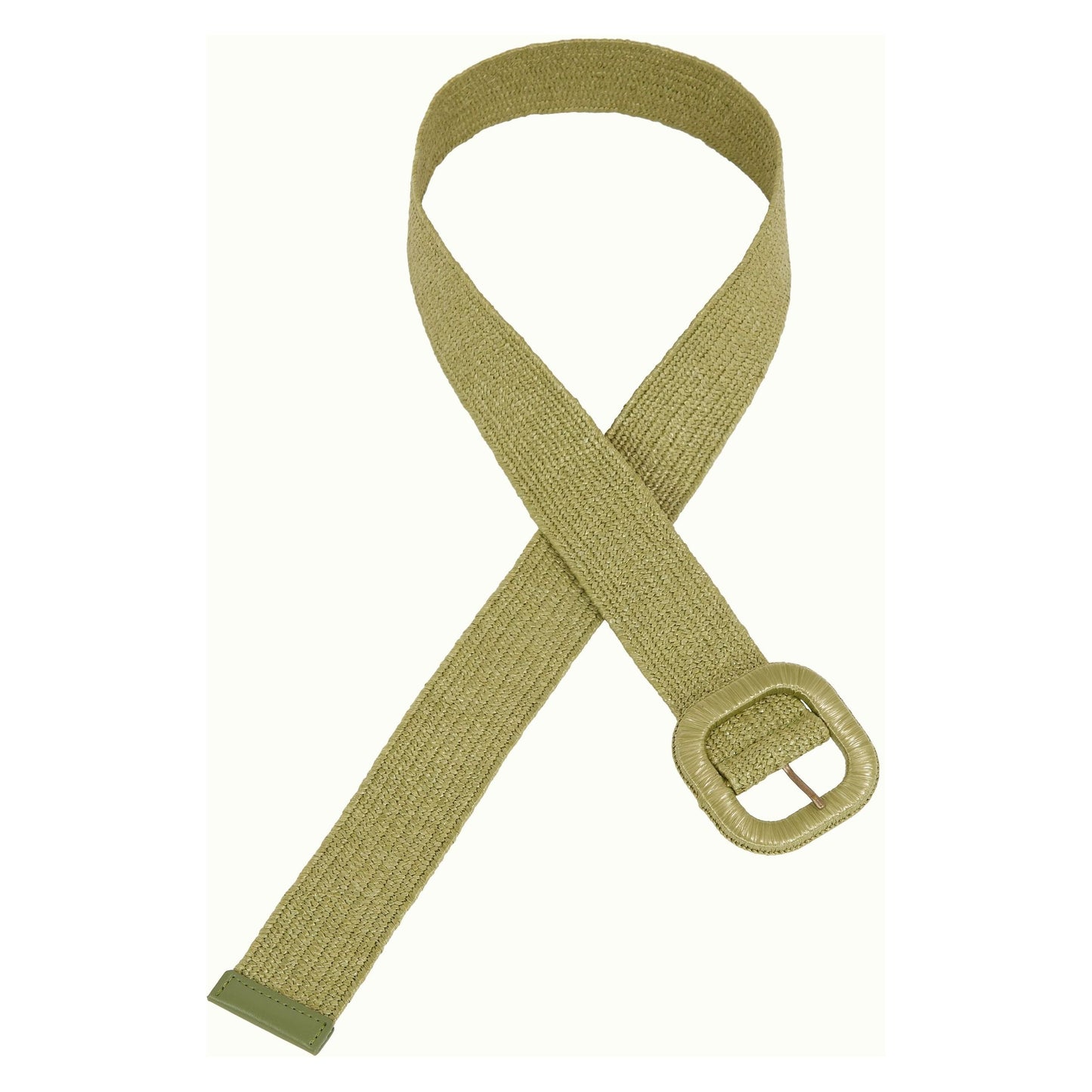 King Louie Raffia Belts (Brown, Yellow, Green or Black & White)