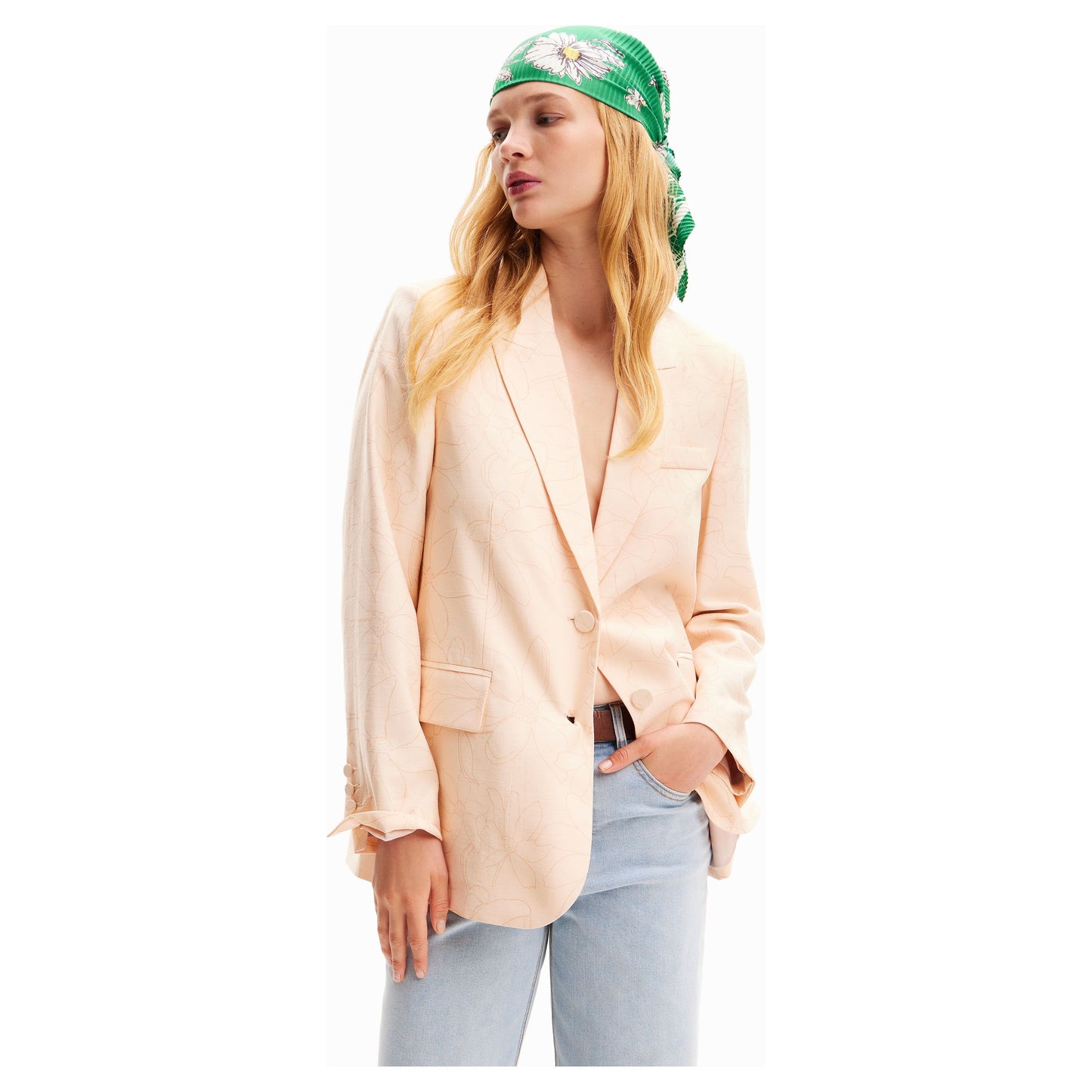 Desigual Jacket 24SWEW16 Crudo
