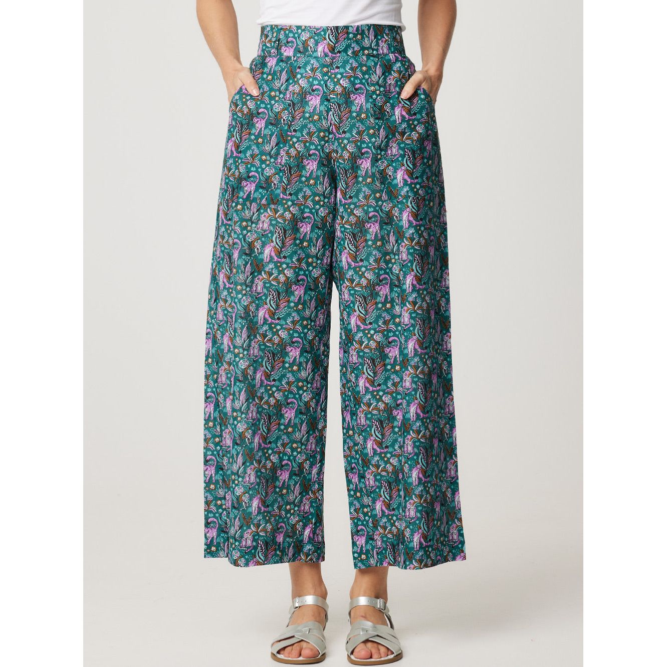 Cake Romy Pant Lilac Leopard