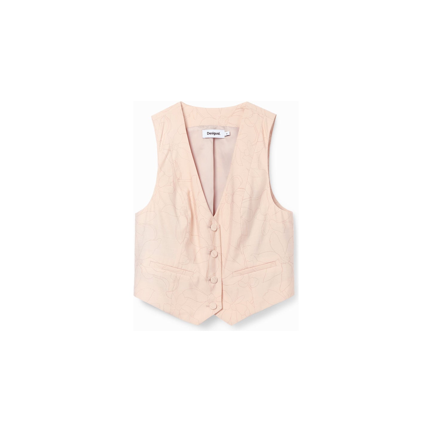 Desigual Vest 24SWEW14 Crudo