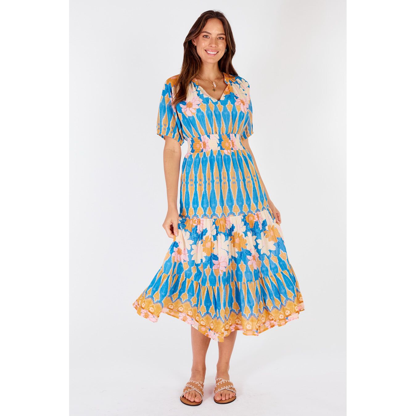 Ruby Yaya Lucido Dress blue