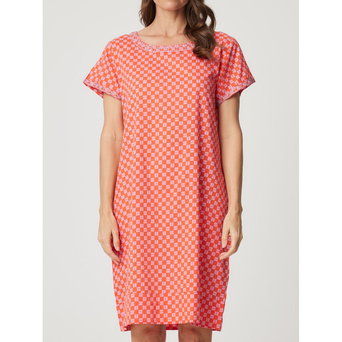 Cake Barbara Dress Green Spot or Positive Negative