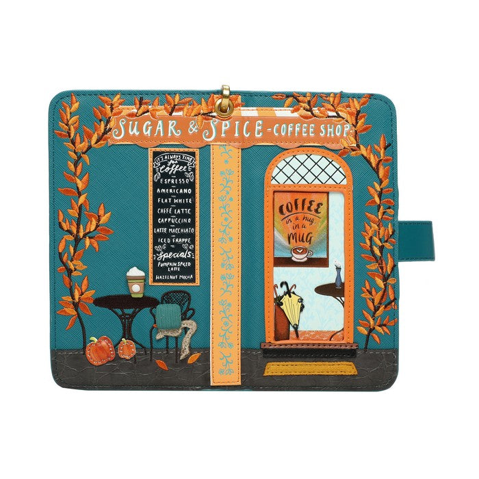 Vendula Sugar and Spice Coffee Shop Universal Flip Phone Case