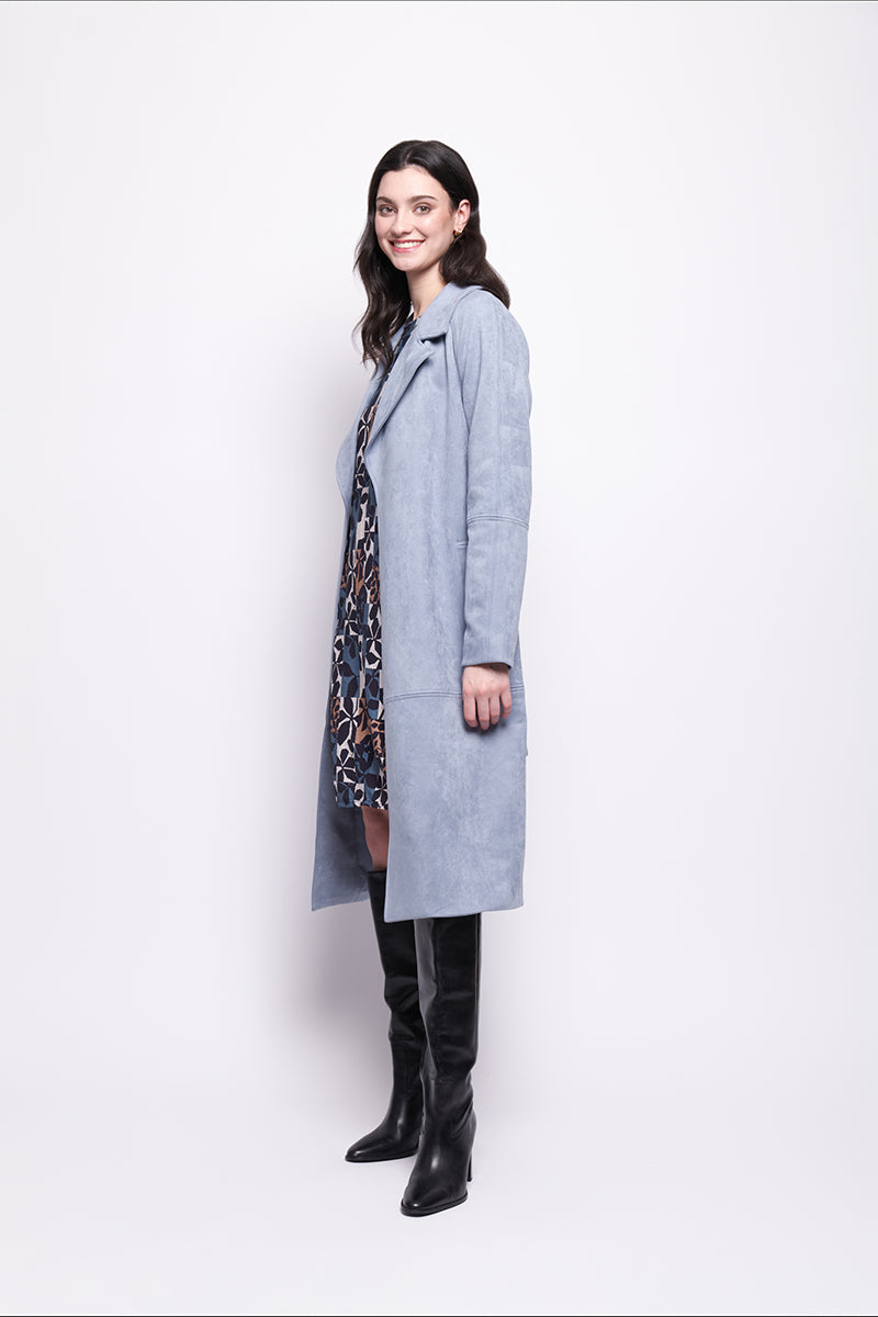 Foil Faux-Sure Trench (biscuit, blue steel or chalk)
