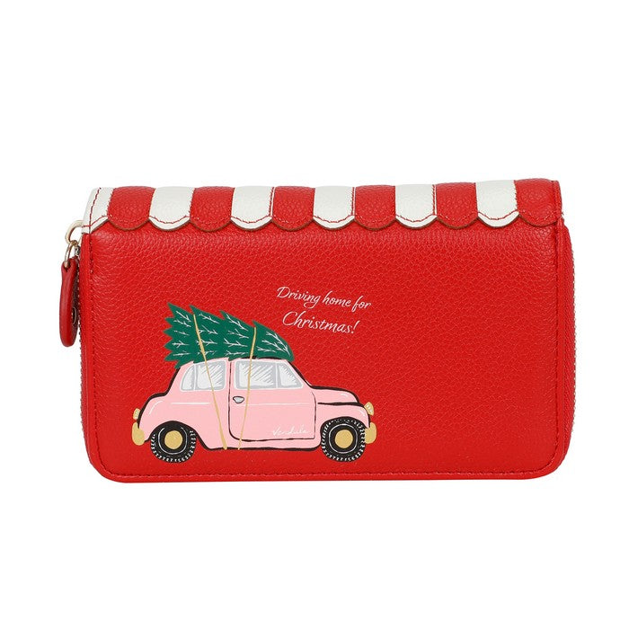 Vendula Mistletoe Lane Medium Zip-around Wallet