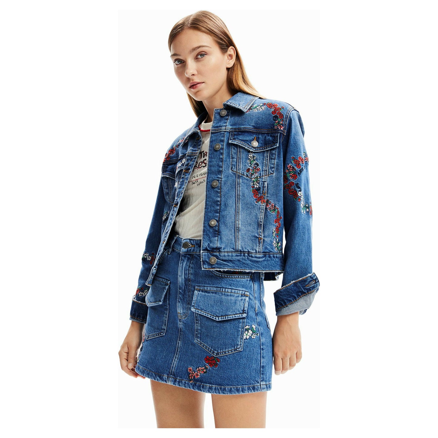 Desigual Denim Trucker Jacket 23WWED02