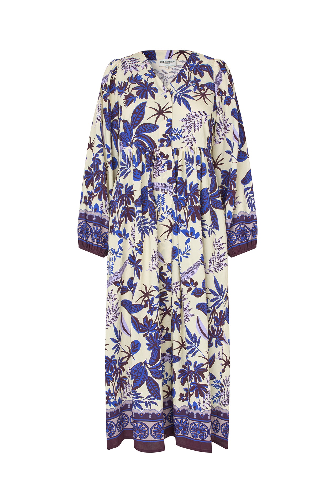 Lollys Laundry Sarai Dress Cream/Flower Print