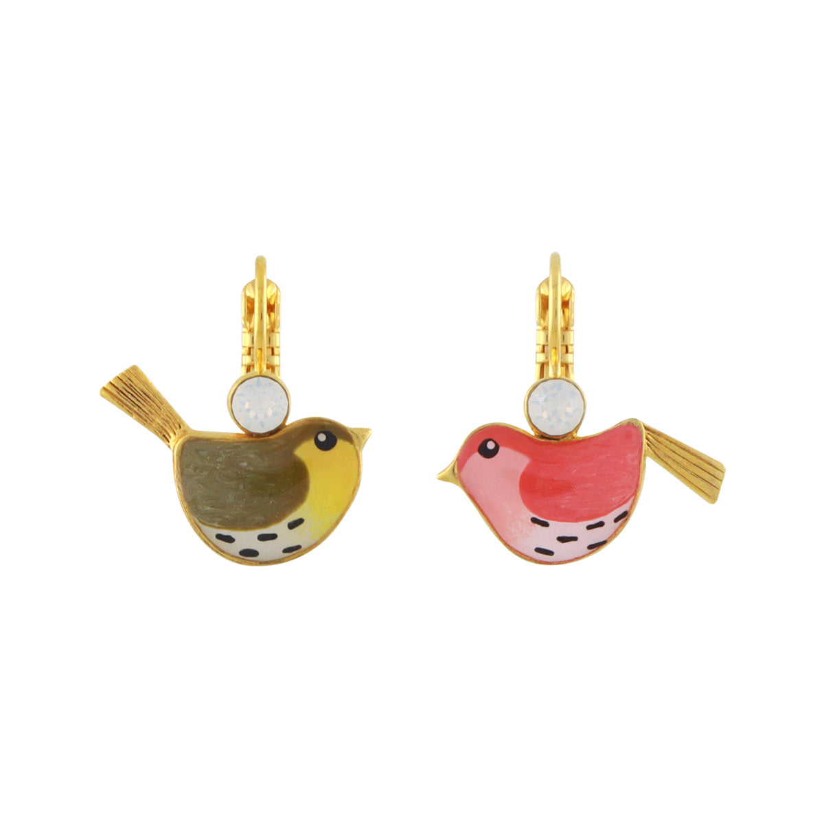 Taratata Bird Earrings French hook