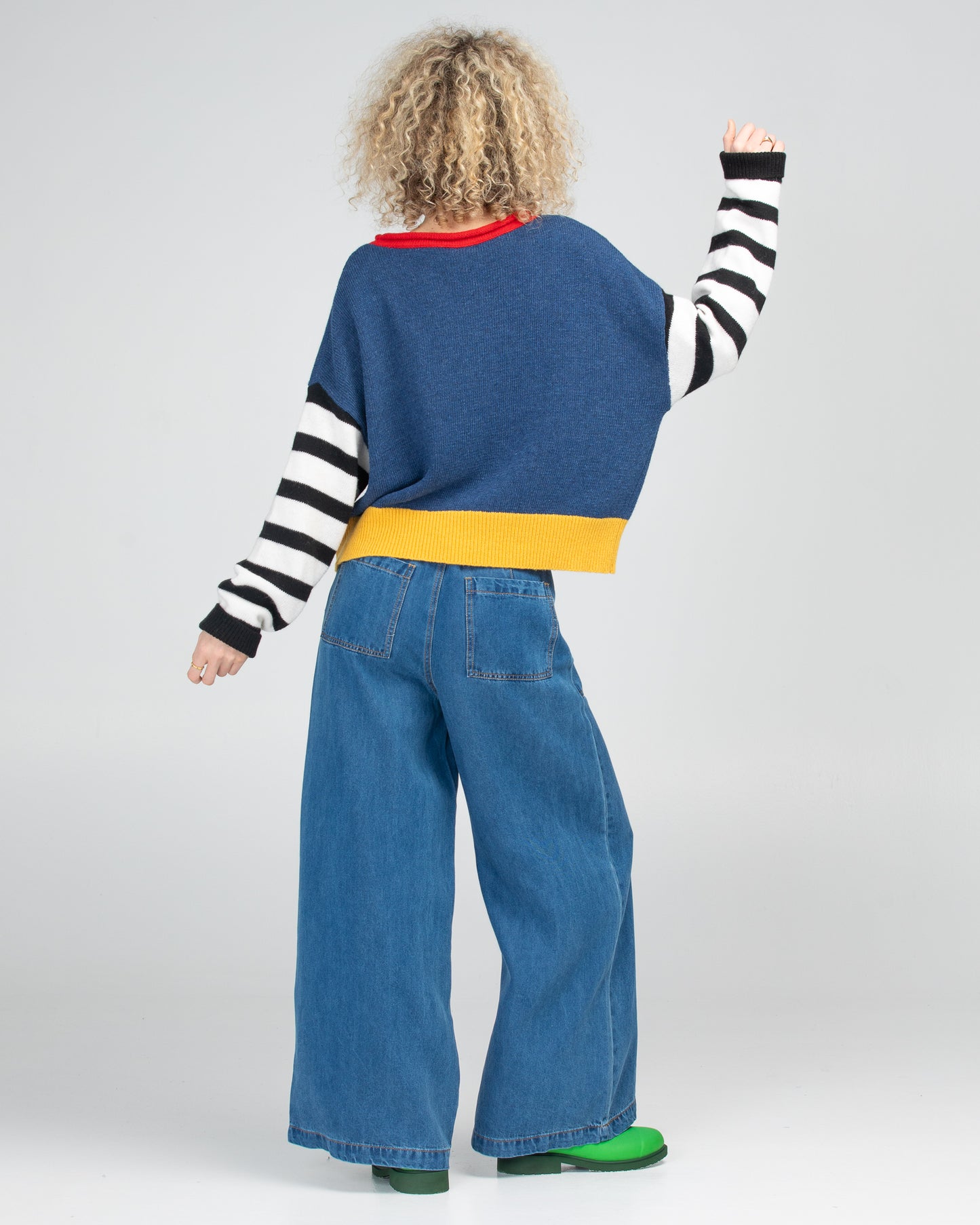 Boom Shankar Lucky Jumper Navy