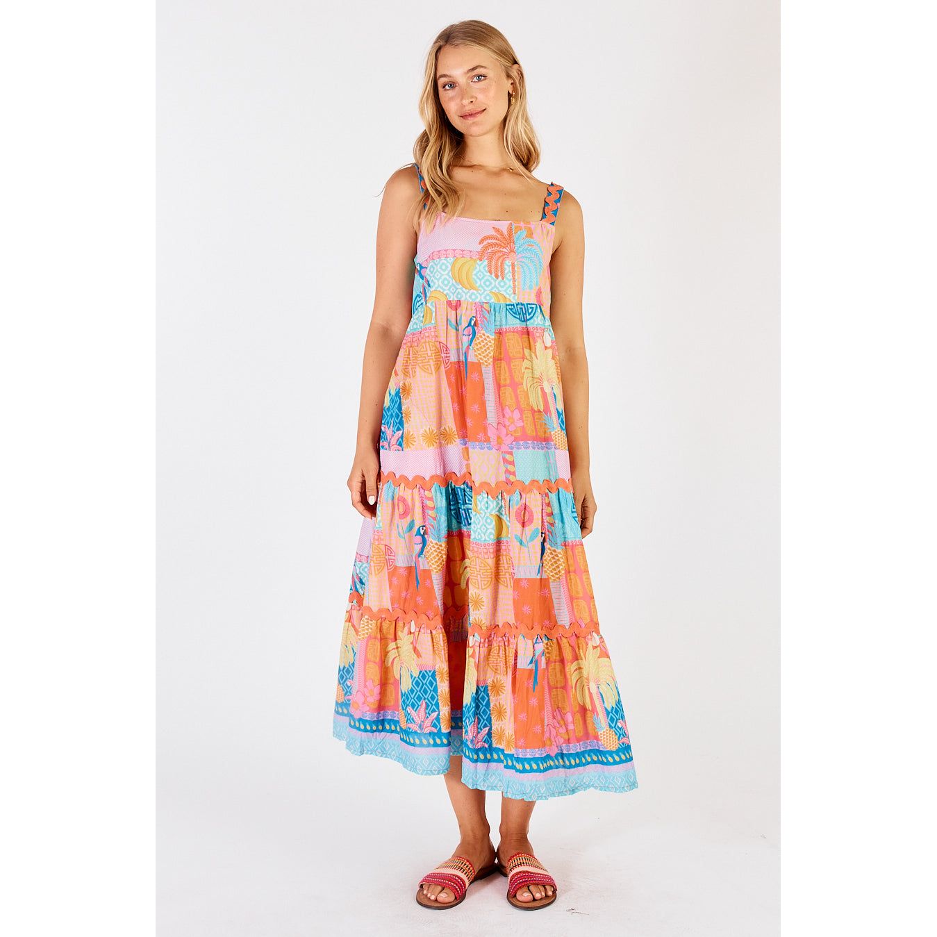 Lula Life Luna Sundress(candy or lagoon)