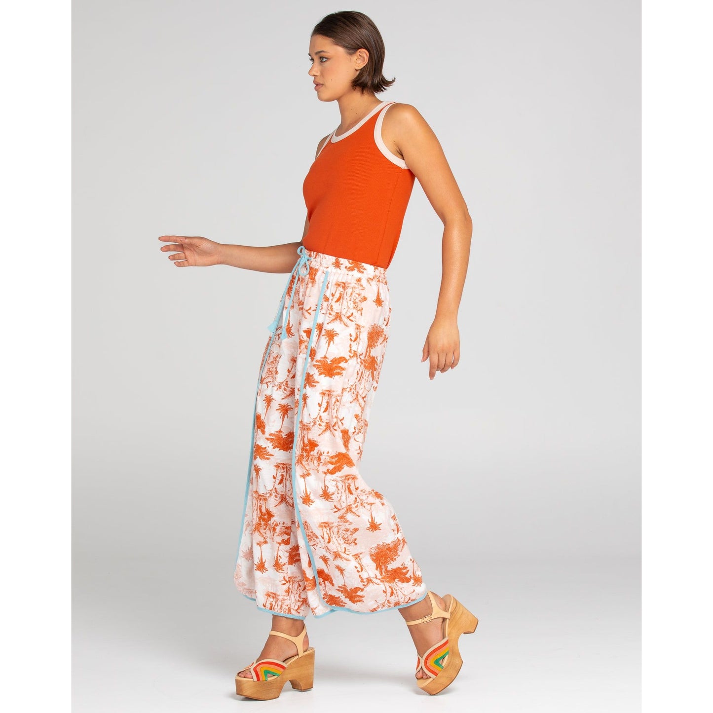 Boom Shankar Cuba Pant 7/8 Western Palm
