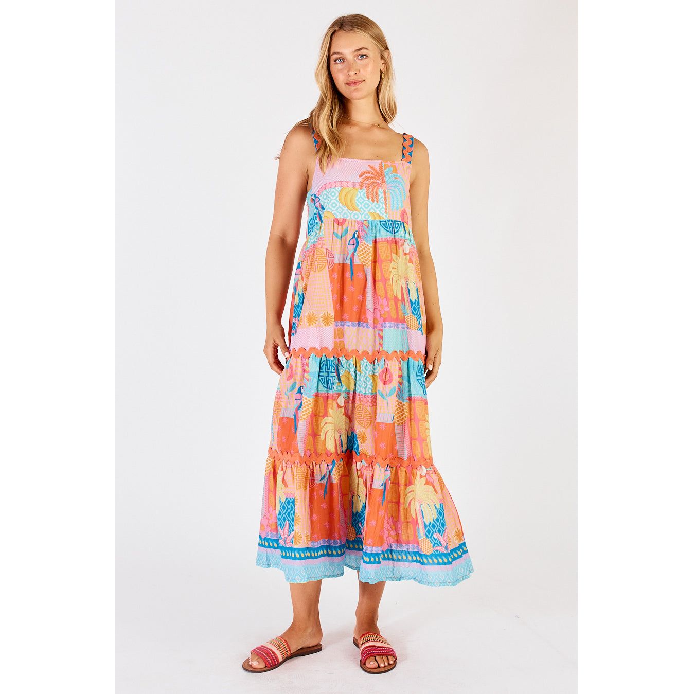 Lula Life Luna Sundress(candy or lagoon)