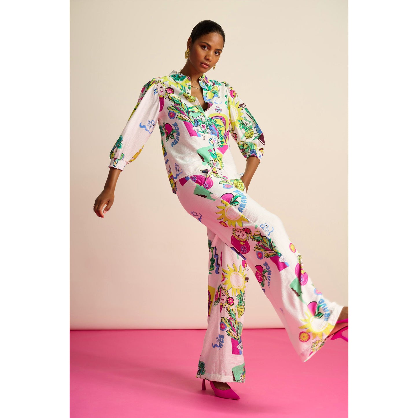 POM Sicilian love pants SP7818