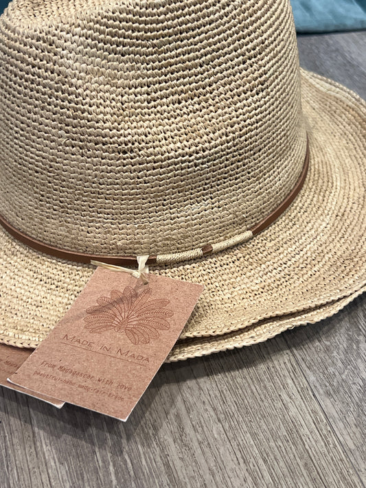 Elya Hat Natural /Made in Mada