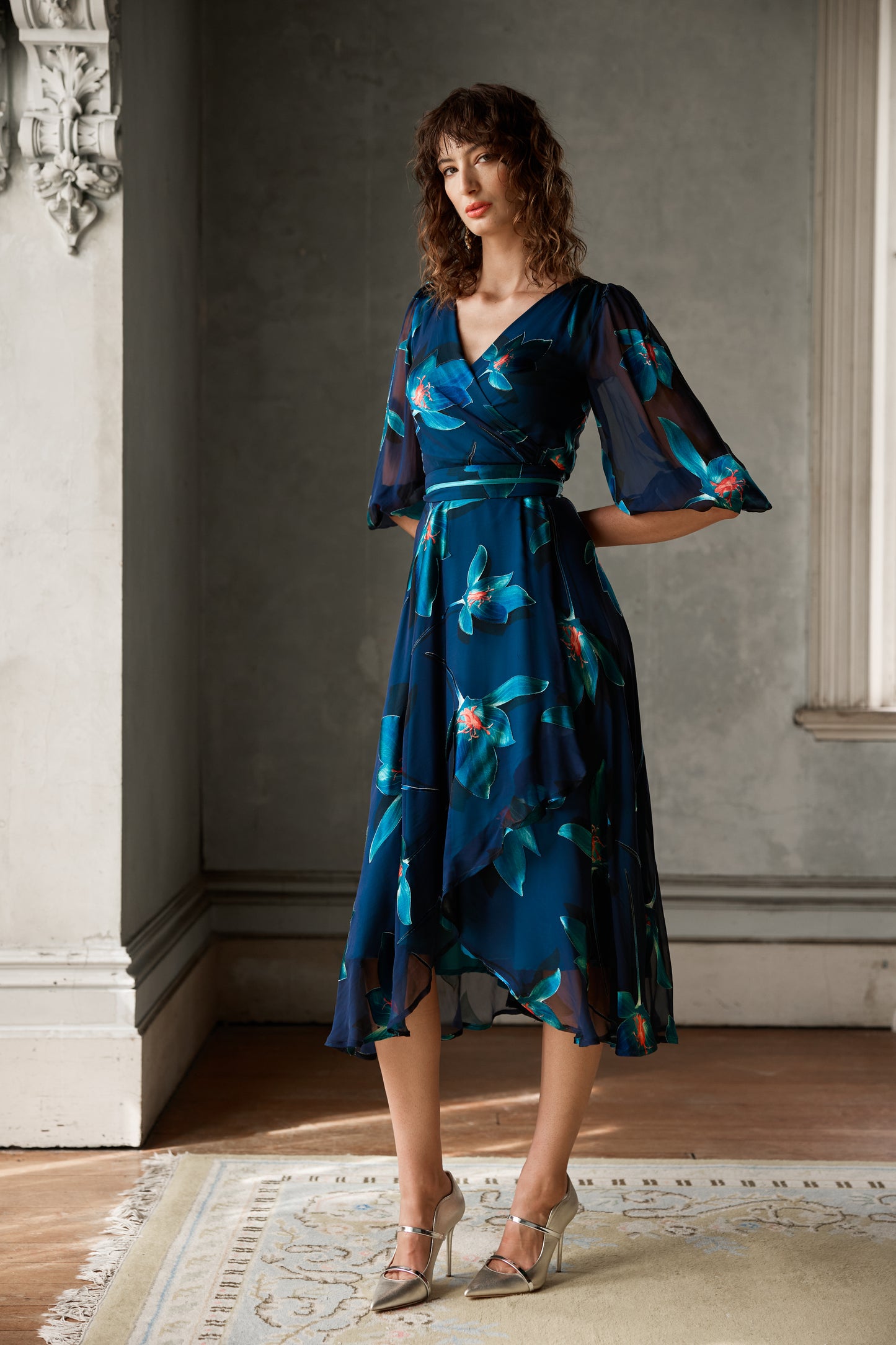 Sacha Drake Pendulum Wrap Dress