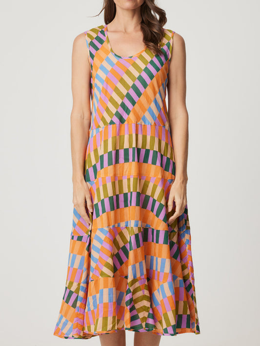 Cake Illiana Dress Rainbow