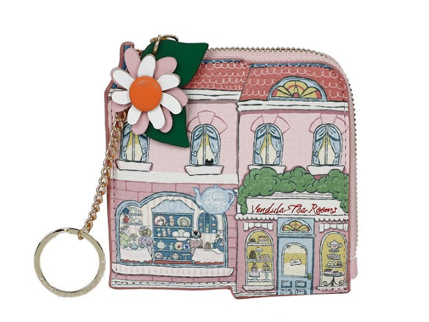 Vendula Heritage Victorian tea rooms Shaped Coin Purse