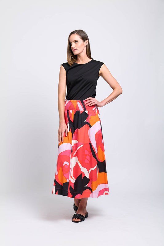 Foil Skirted Ahead Skirt Lush