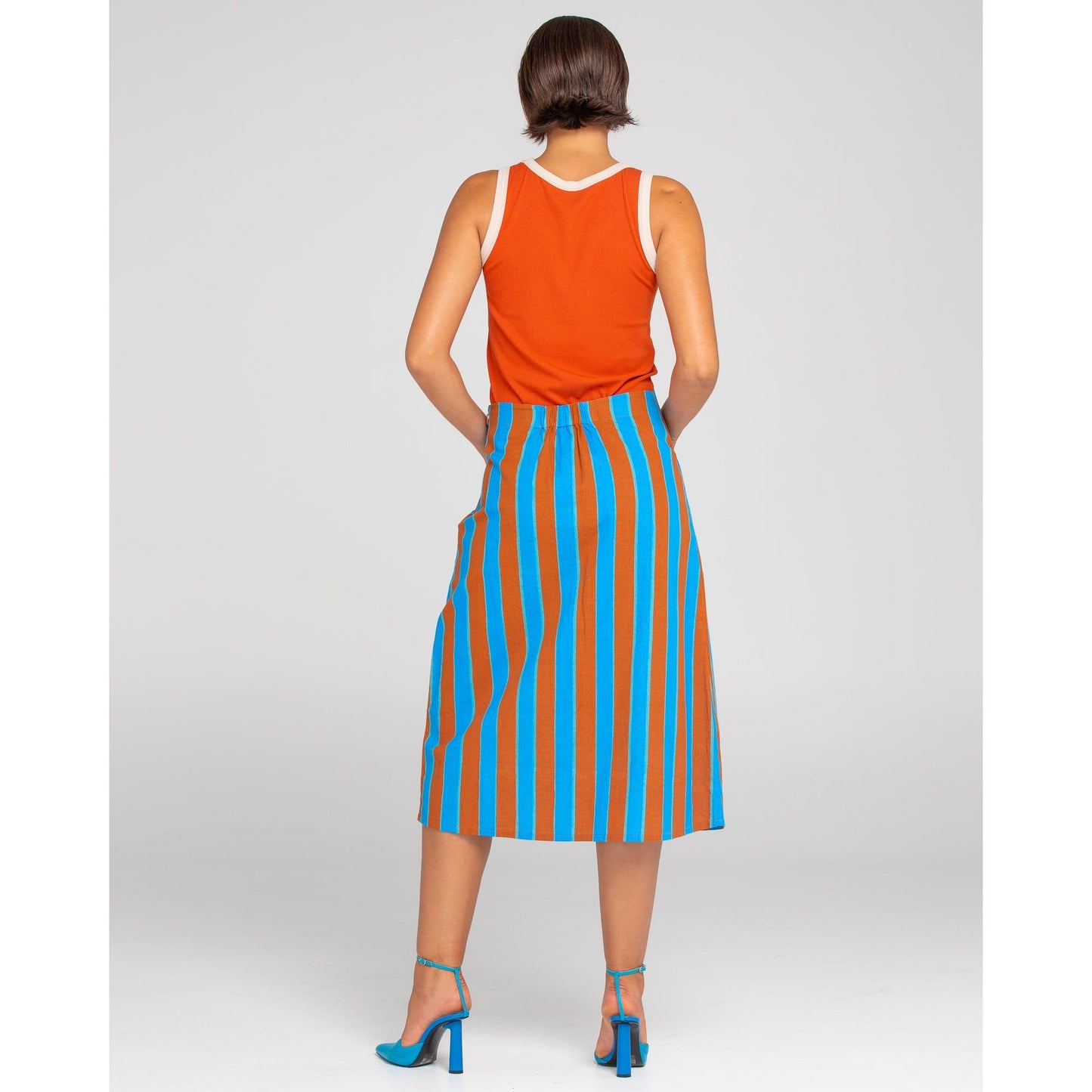 Boom Shankar Fay Skirt Cabana Stripe