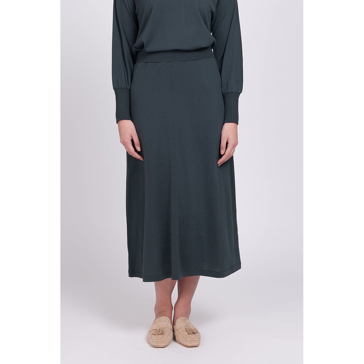 Foil A Game Skirt (Balsam & Ginger)