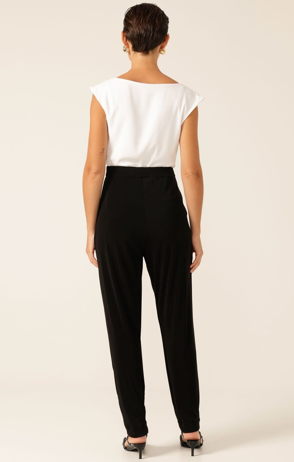 Sacha Drake jersey drape pant