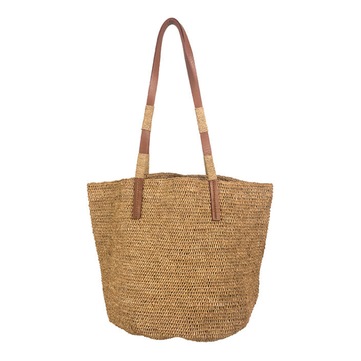 Alice M Bag Tea Tan Leather Straps