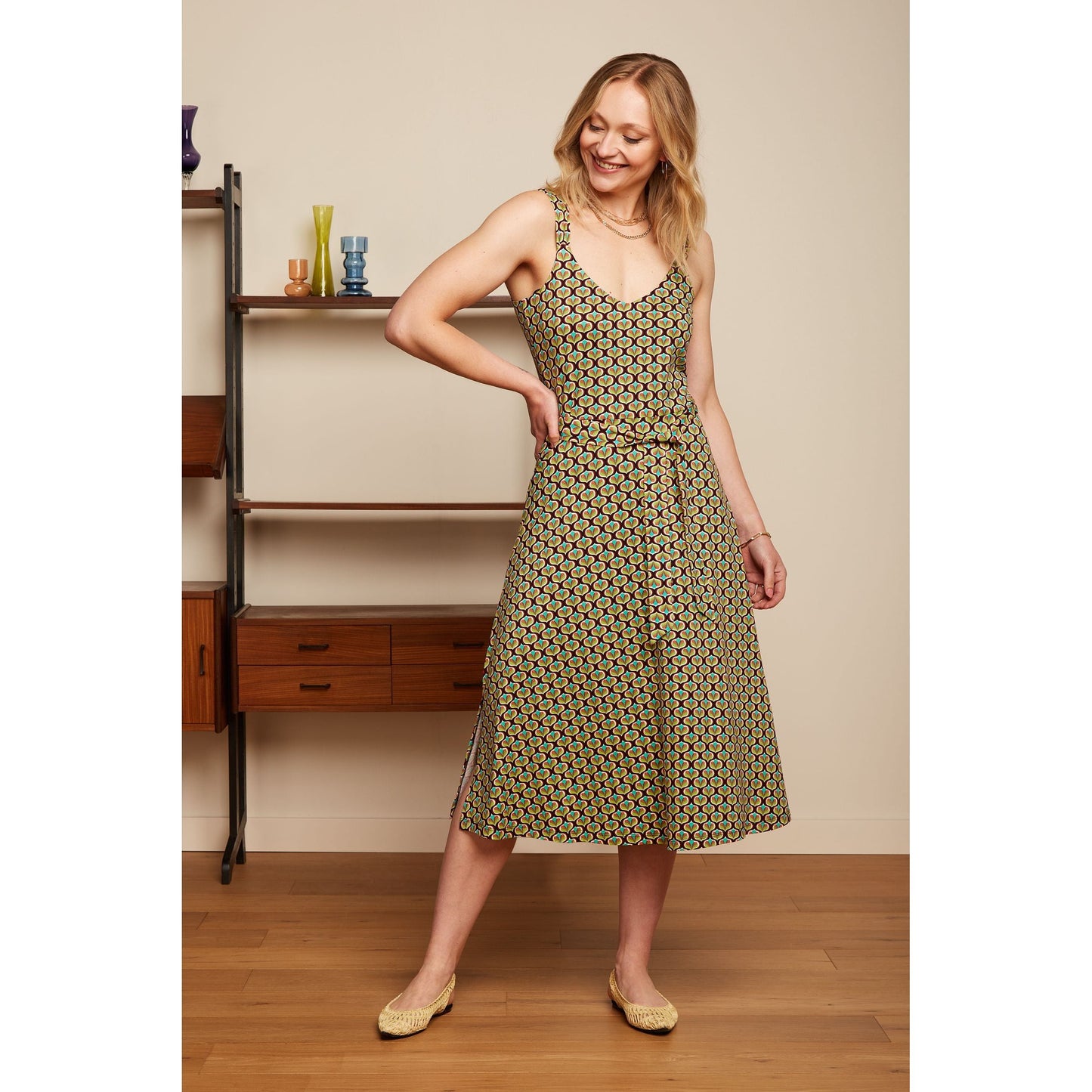 King Louie Lenny Dress Indy green