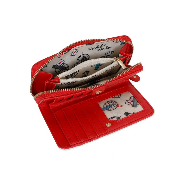 Vendula Mistletoe Lane Medium Zip-around Wallet