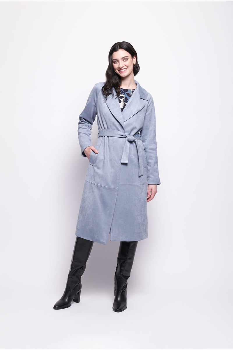 Foil Faux-Sure Trench (biscuit, blue steel or chalk)