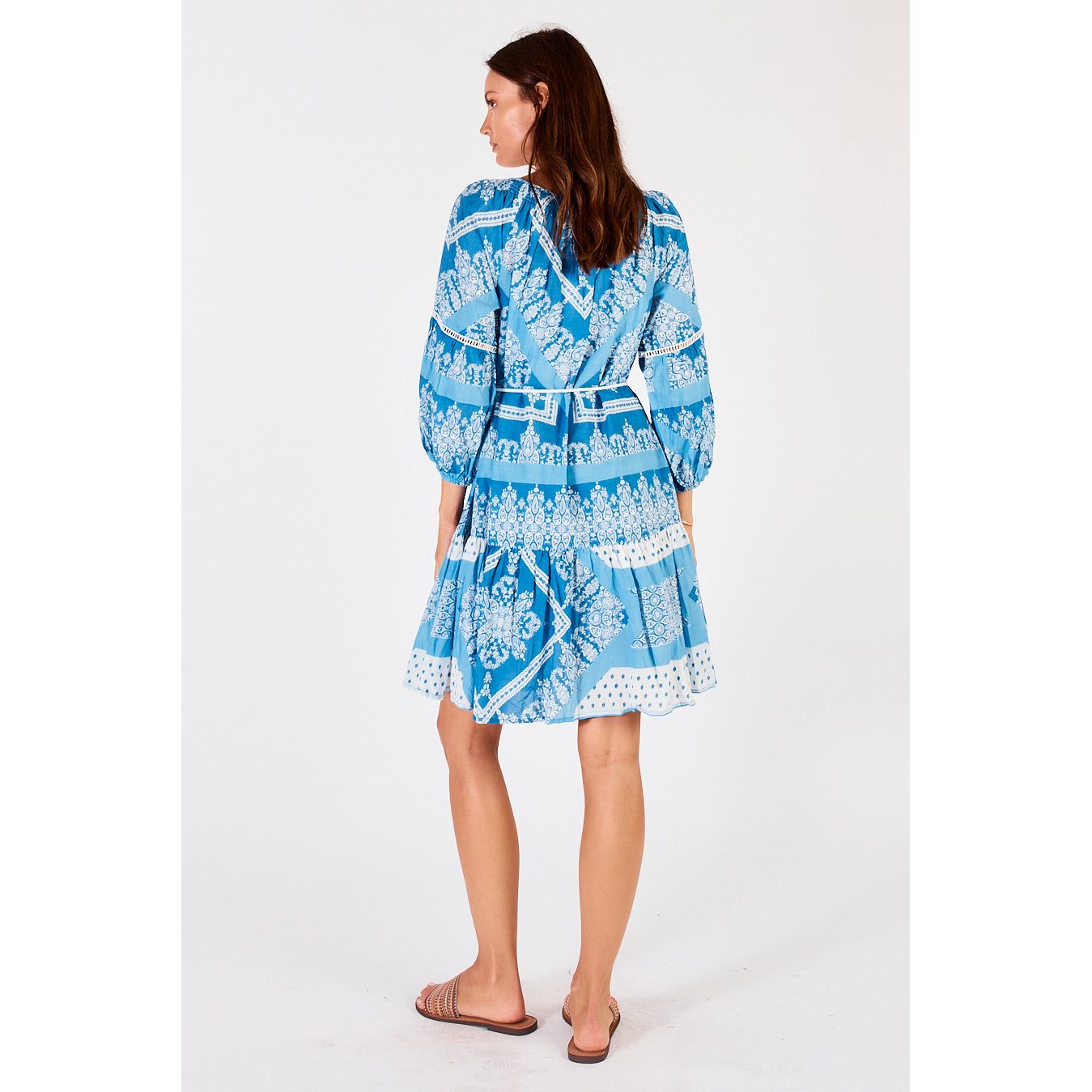 Lula Soul Bandana Dress (Melon, ocean, or sea)
