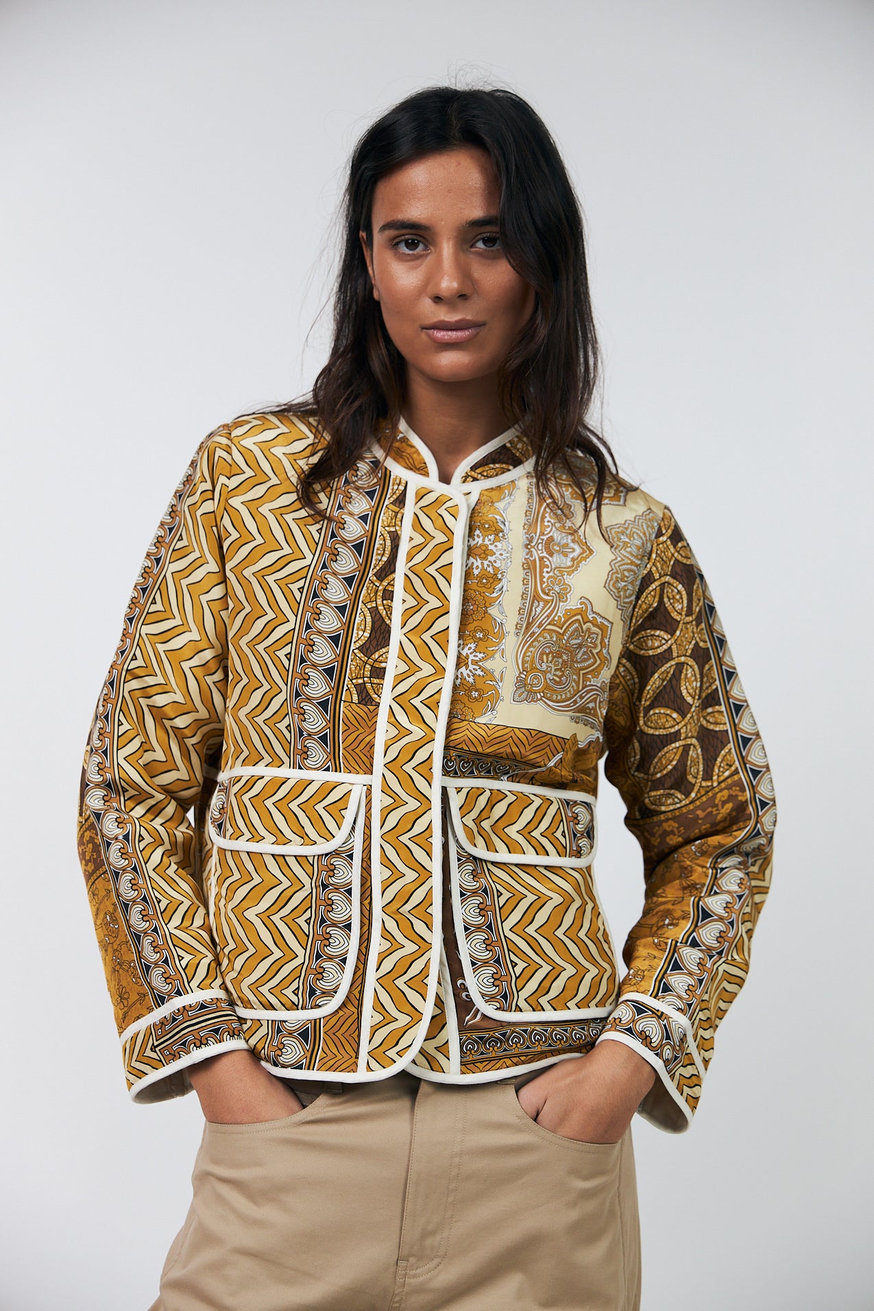 Lollys Laundry Simon Jacket Graphic Print