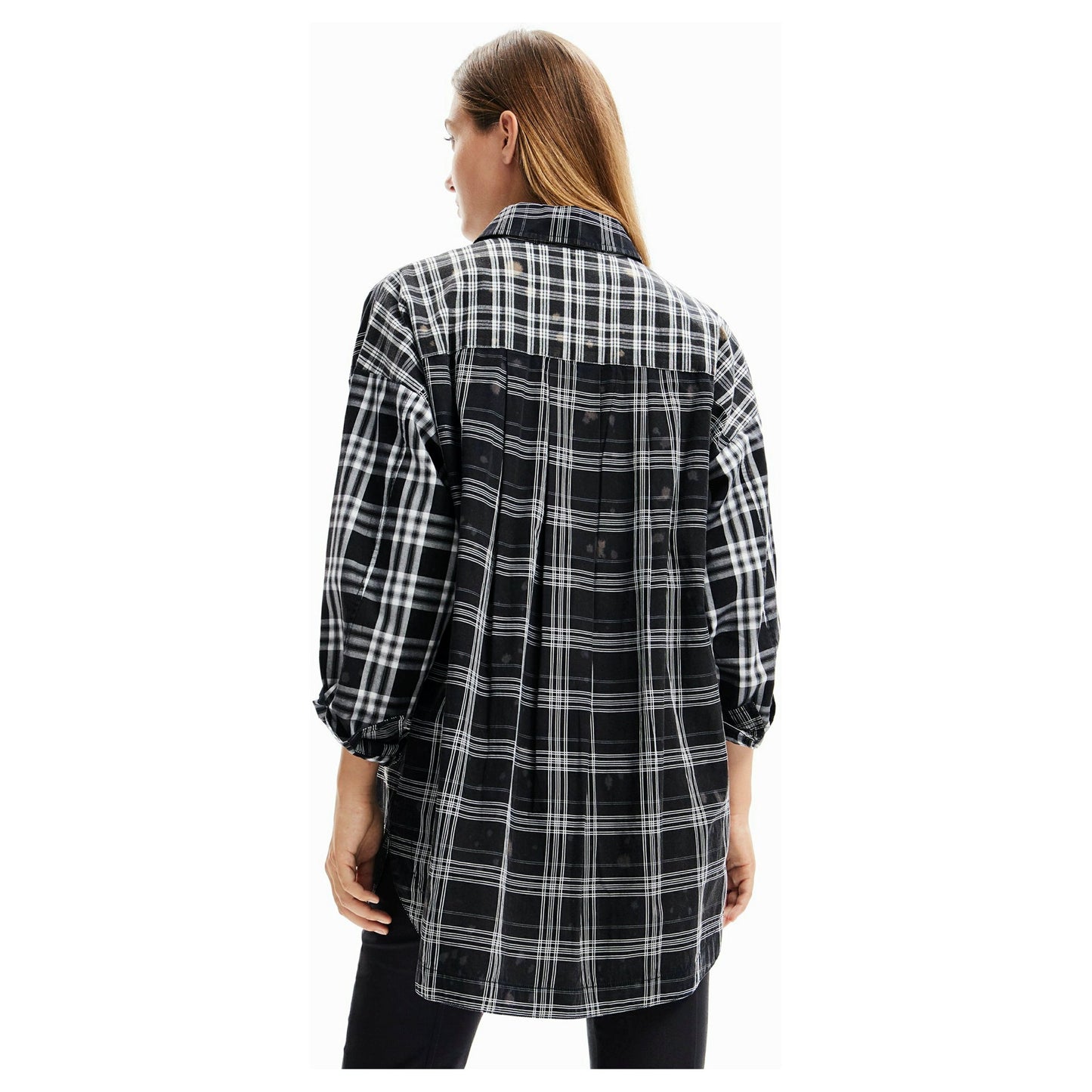 Desigual Black L/S Woven shirt 23WWCW26