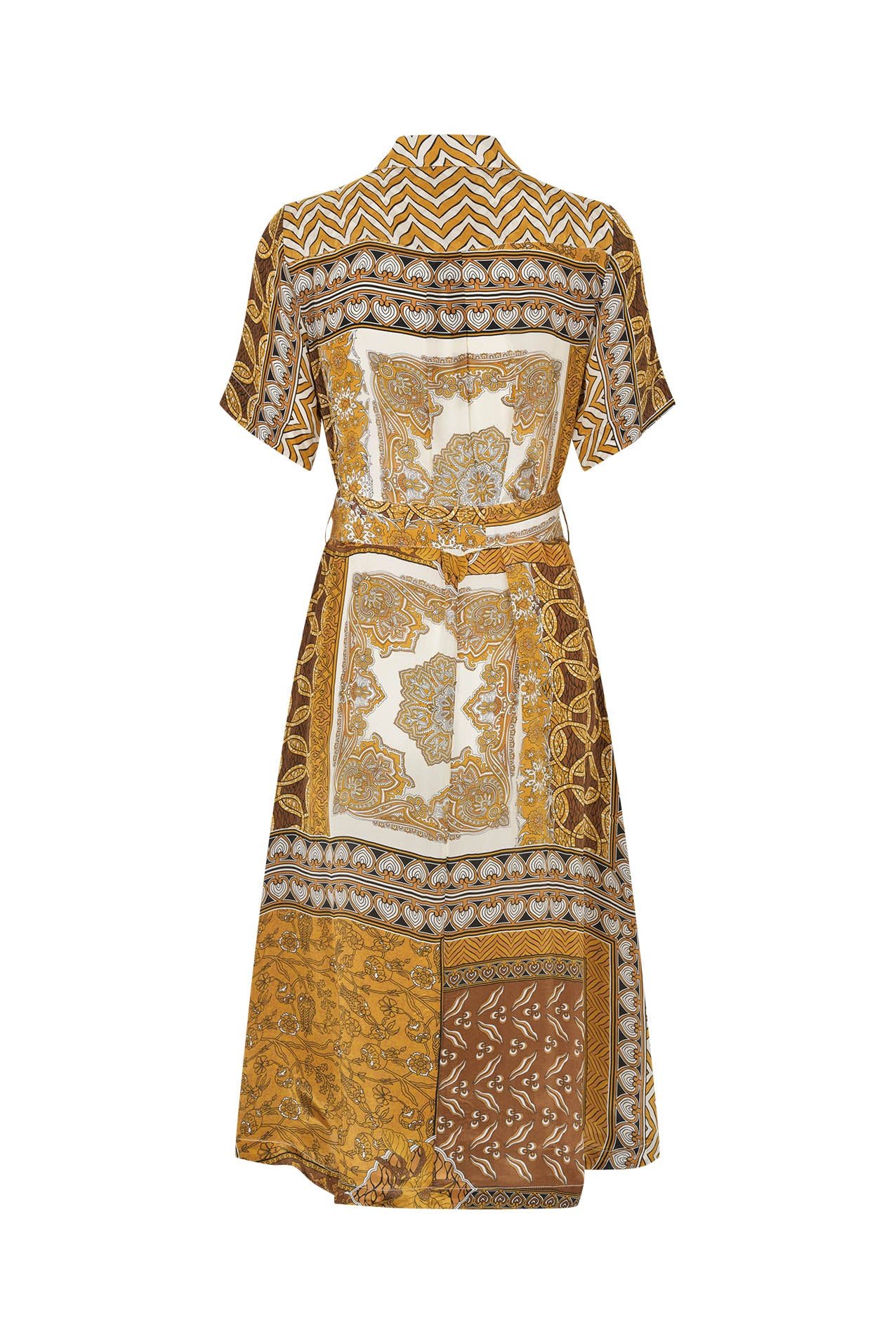 Lollys Laundry Tulle Midi Dress Graphic Print