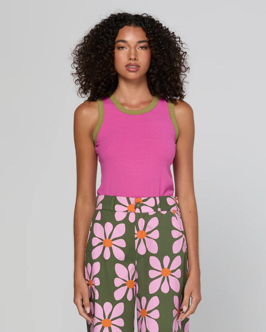 Boom Shankar Bellissimo Tank Raspberry