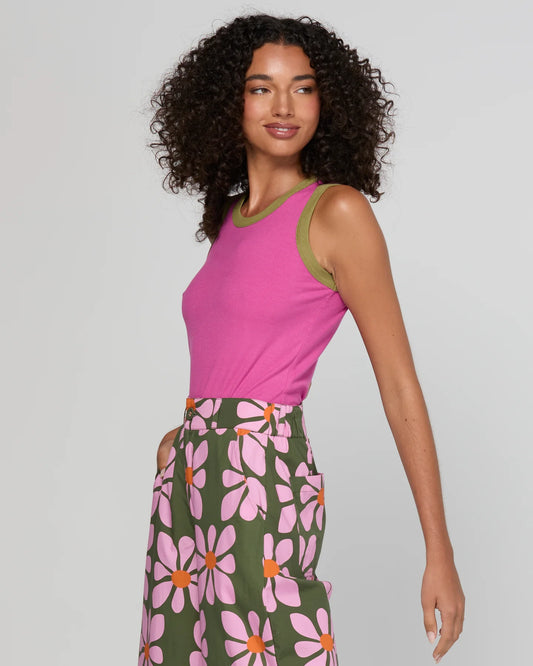 Boom Shankar Bellissimo Tank Raspberry