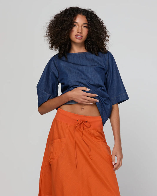 Boom Shankar Guru Skirt Rust