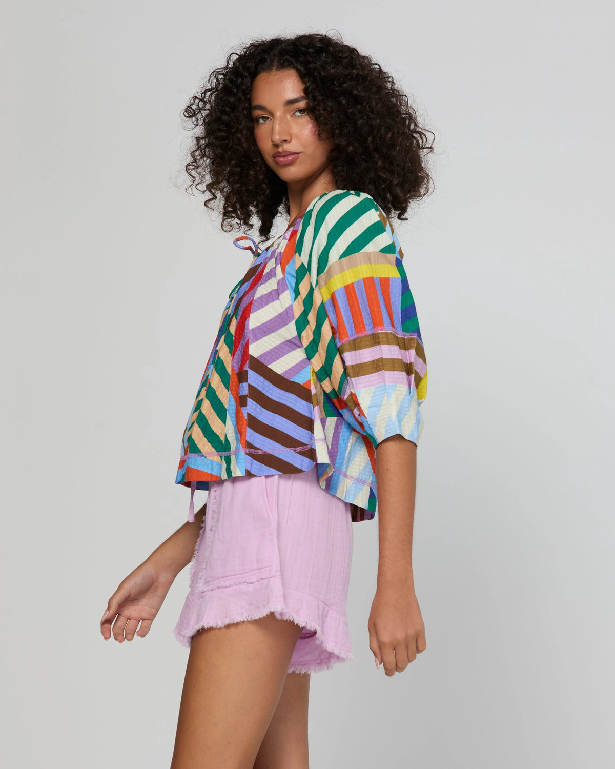 Boom Shankar Lucia Liquorice Stripe