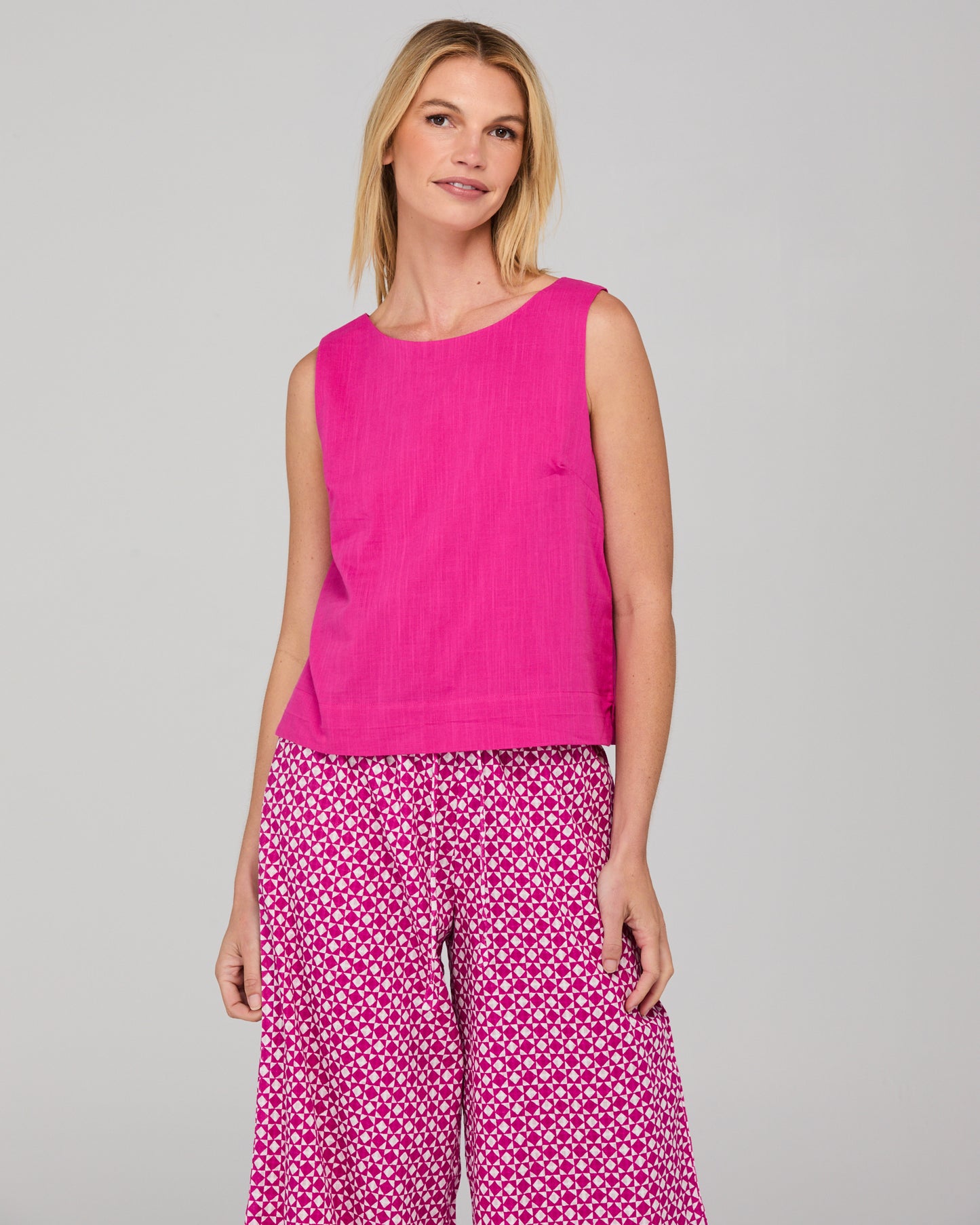 Boom Shankar Ria Pant Basic White